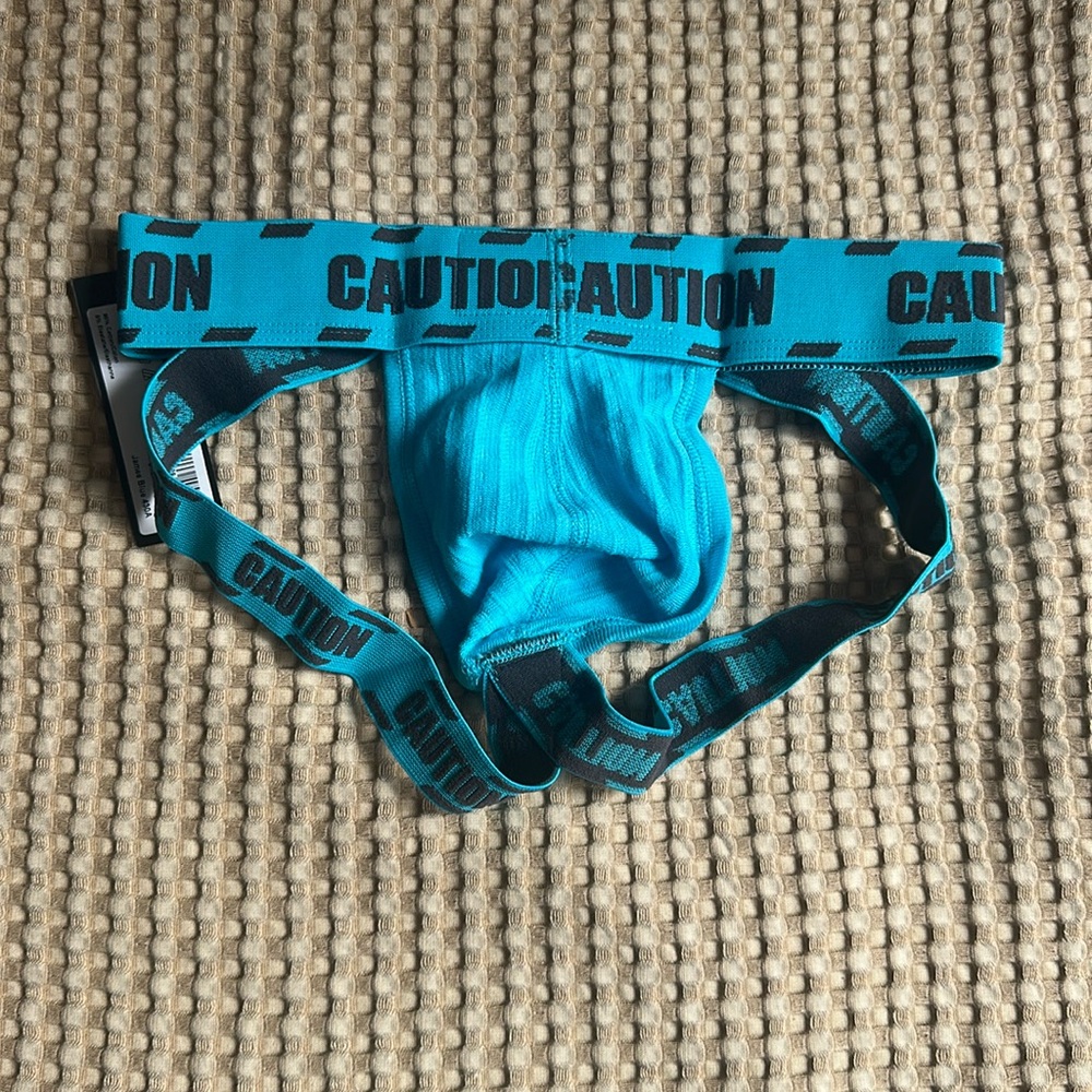 C-In2 Caution Collection Blue Jockstrap - Picture 3 of 3